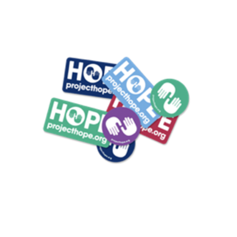 Project Hope Sticker Tiltify - Project Hopemas 2021