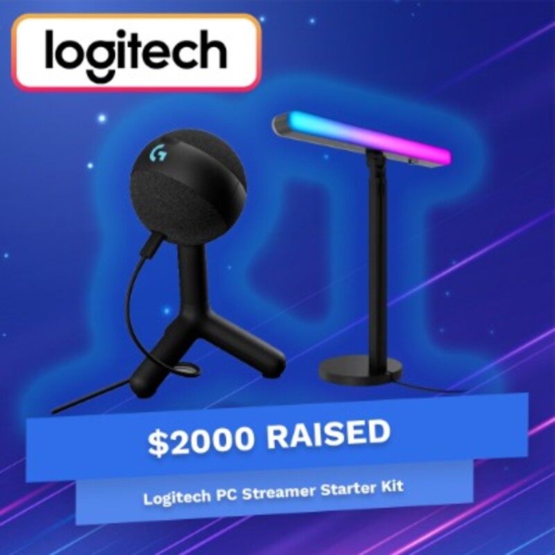 Logitech Stream Line Kit Tiltify - #BeyondTheScreen 2025