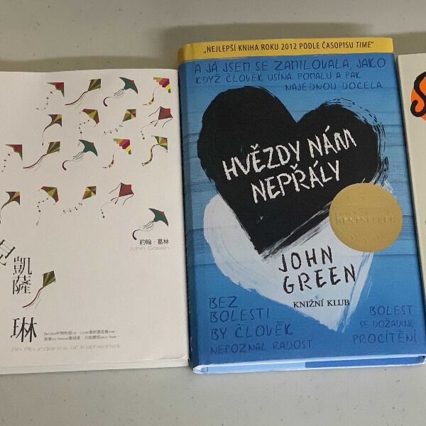 A SIGNED foreign edition of one of John's books! Which one? It'll be a surprise!