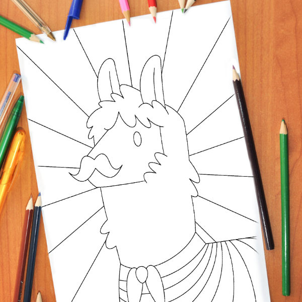 Printable nerdfighteria-themed coloring pages designed by Nerdfighter Miranda. (Instagram: miranda.xyz) Included in the digital download bundle.