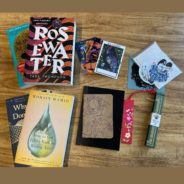 With this bundle you'll get 4 random books, 4 bookplates, and 8 miscellaneous Life's Library perks! It's a steal!
