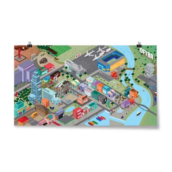 Have you ever wished Nerdfighteria was a place? Well, the official P4A 2021 poster designed by nerdfighter Alys Jones is a window into that land! Poster is 24x18". Have you ever wished Nerdfighteria was a place? Well, the official P4A 2021 poster designed by nerdfighter Alys Jones is a window into that land! Poster is 24x18".