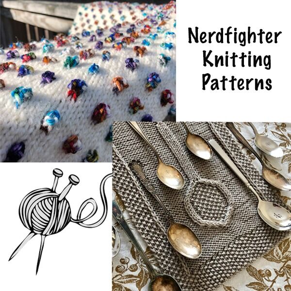 A digital booklet with two patterns for you to knit: Spoons (for when you have no spoons left) and Circles (inspired by John's circle drawings). Both of these patterns were created by nerdfighter Jennifer Burek! Included in the Digital Download Bundle. A digital booklet with two patterns for you to knit: Spoons (for when you have no spoons left) and Circles (inspired by John's circle drawings). Both of these patterns were created by nerdfighter Jennifer Burek! Included in the Digital Download Bundle.