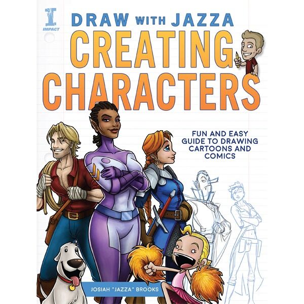 YouTube star Josiah Brooks from Draw with Jazza breaks down an easy-to-follow method that will help you to invent and draw original characters time and time again! YouTube star Josiah Brooks from Draw with Jazza breaks down an easy-to-follow method that will help you to invent and draw original characters time and time again!