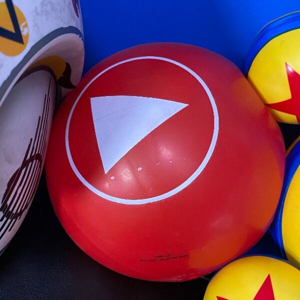 Get a signed prop from the Super Carlin Bros set! A classic red youtube ball is bouncing your way! Get a signed prop from the Super Carlin Bros set! A classic red youtube ball is bouncing your way!